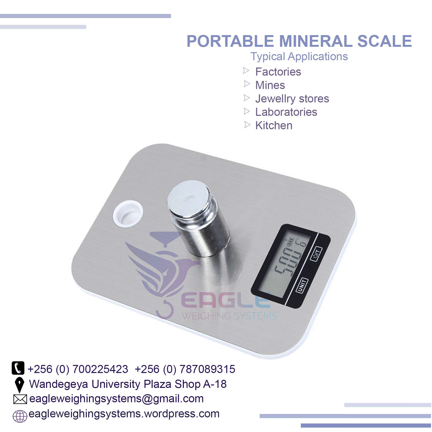 Accurate Portable mineral, jewelry weighing scales in Kampala Uganda, Kampala Central Division, Central, Uganda