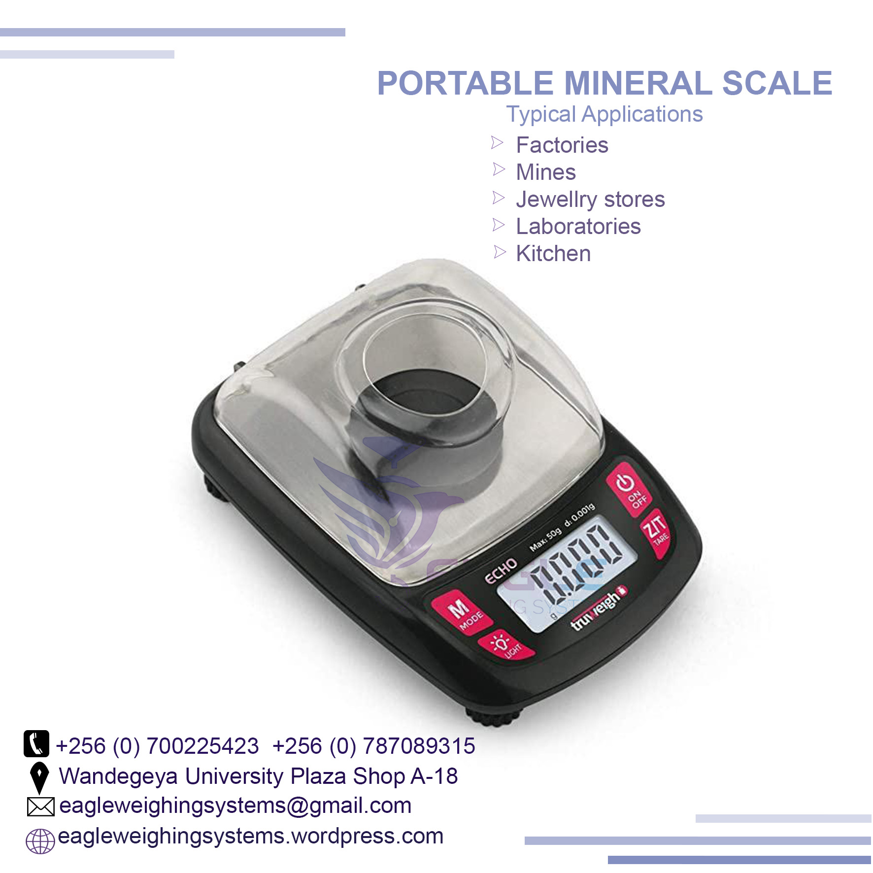 Wholesale Portable mineral, jewelry high-precision weighing scales Kampala, Kampala Central Division, Central, Uganda