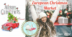 European Christmas Market by Little Red Truck, LLC