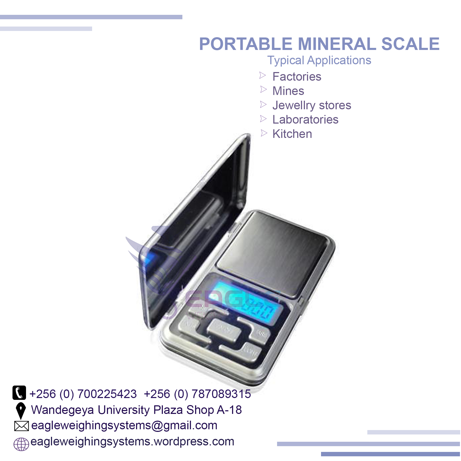 Digital Portable mineral, jewelry Scales in Kampala Uganda, Kampala Central Division, Central, Uganda