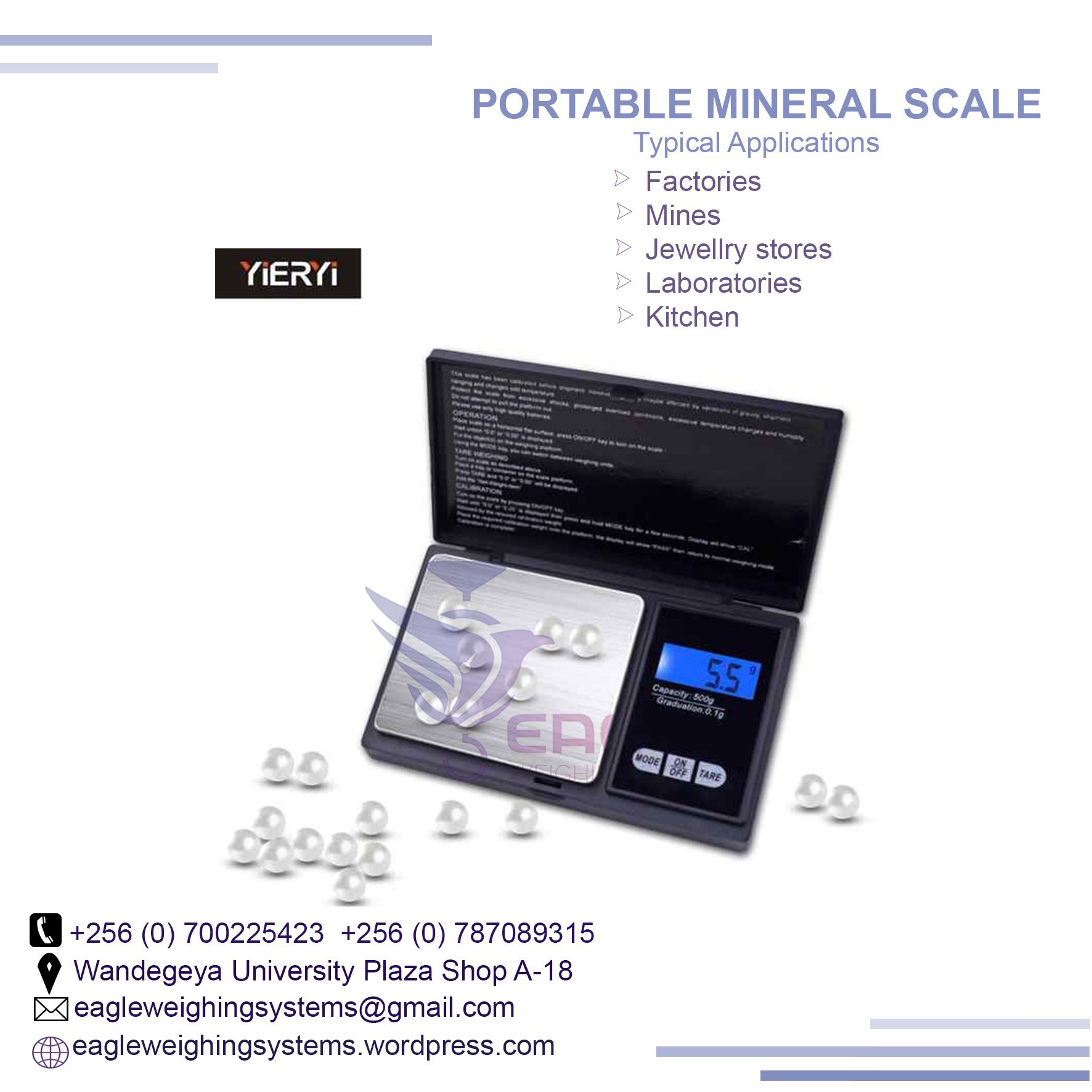 Accurate Portable mineral, jewelry digital table Table Top scales in Kampala, Kampala Central Division, Central, Uganda