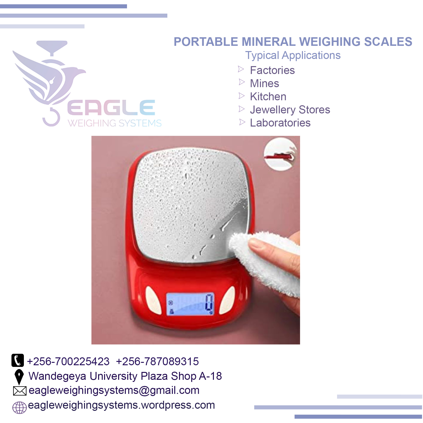 Digital Portable mineral, jewelry weighing scales for sale in Kampala Uganda, Kampala District, Central, Uganda