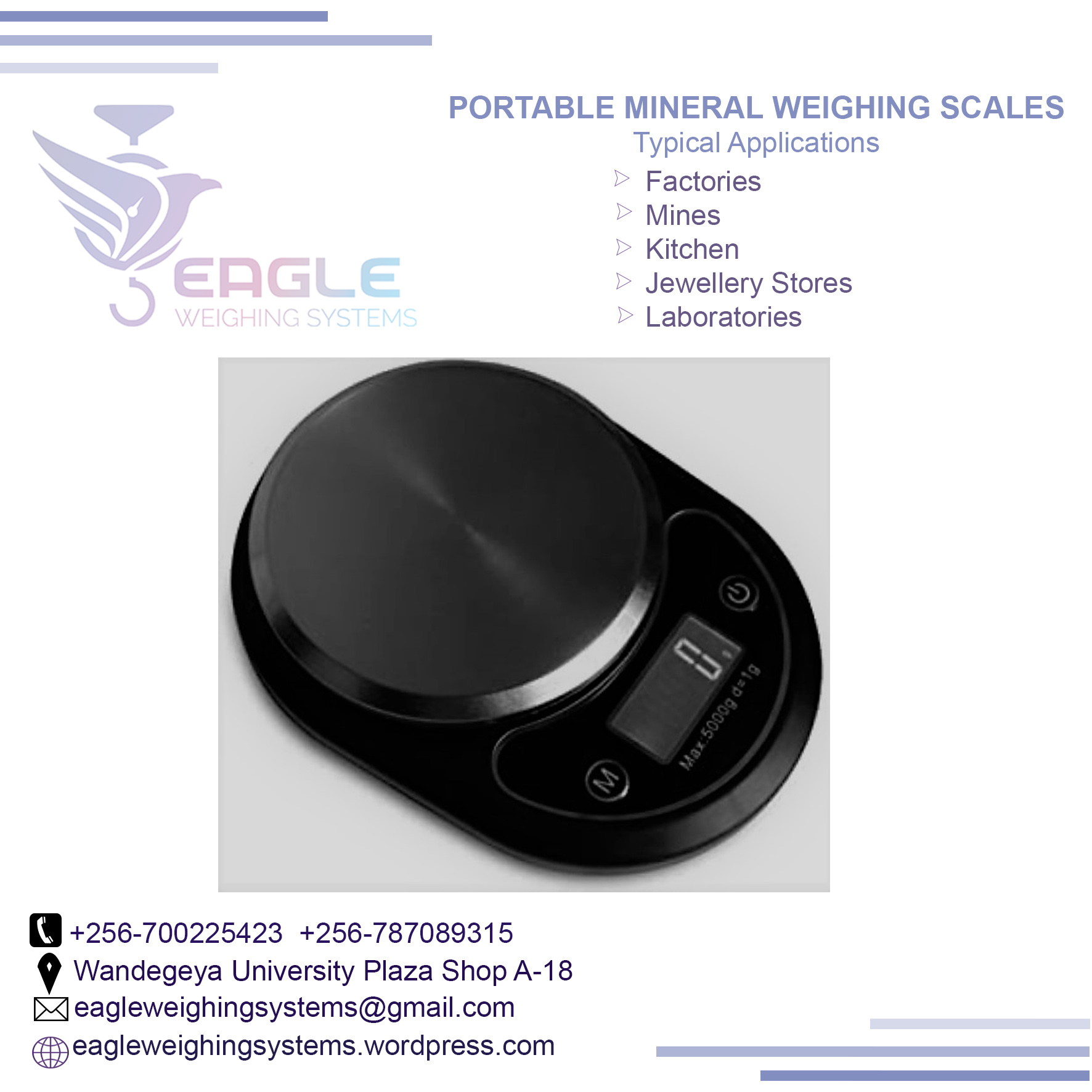 Portable mineral, jewelry digital electronic weighing scales in Kampala Uganda, Kampala Central Division, Central, Uganda