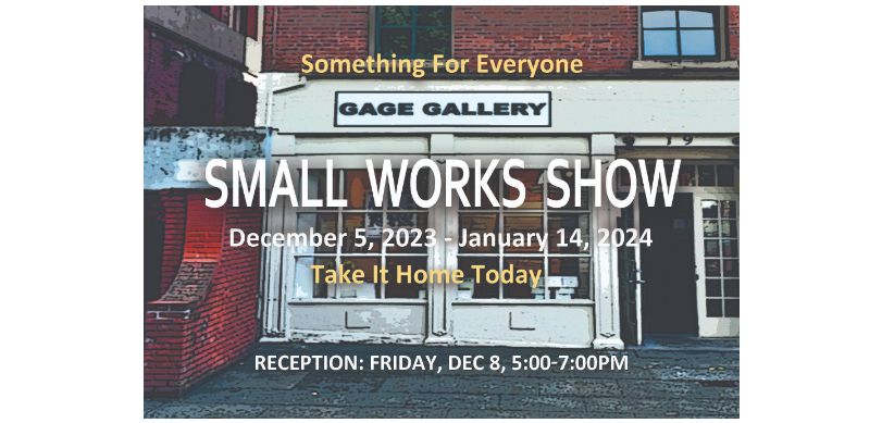 Gage Gallery Small Works Show, Victoria, British Columbia, Canada