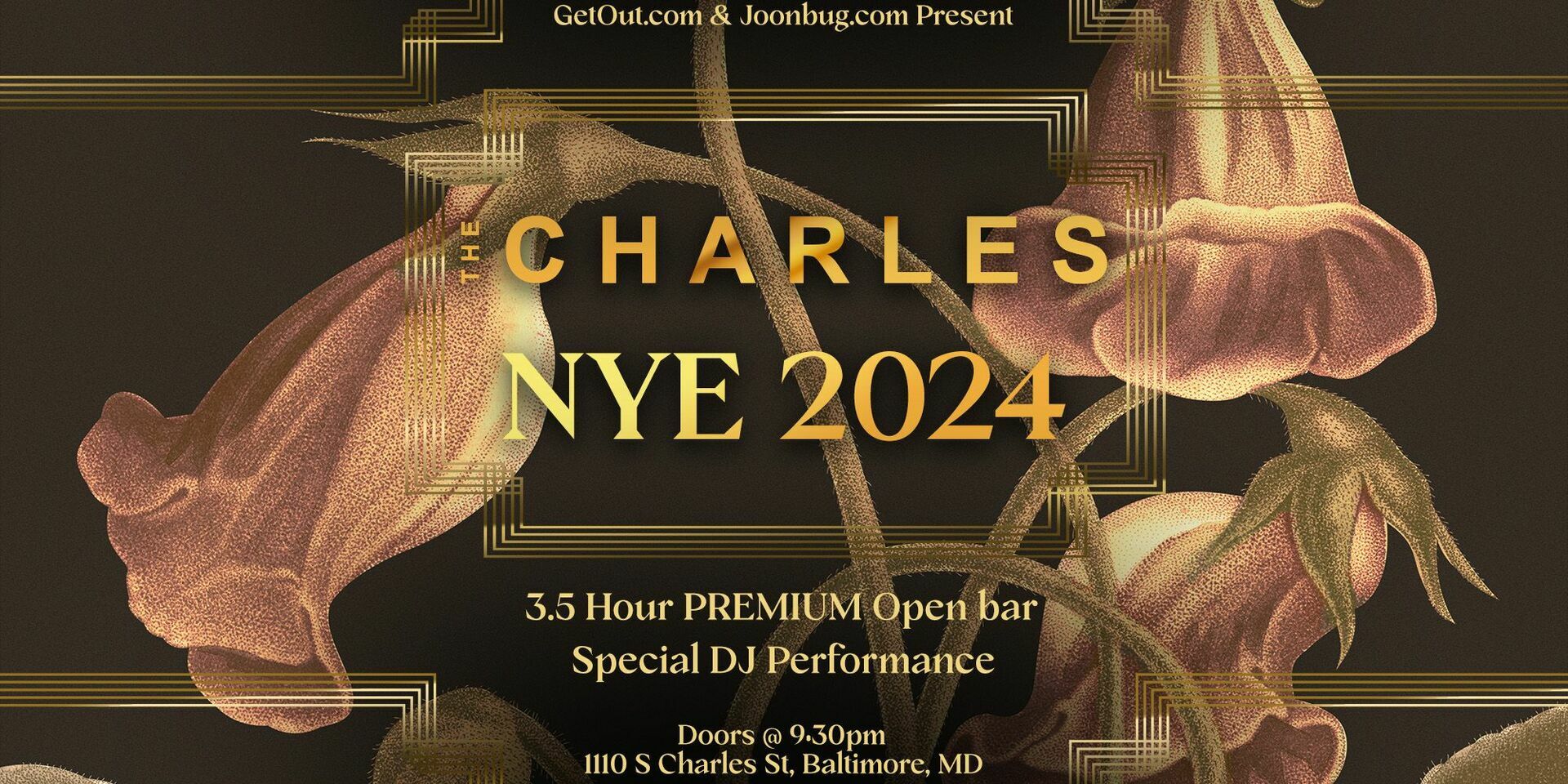 The Charles Baltimore 2024 NYE Party, Baltimore, Maryland, United States
