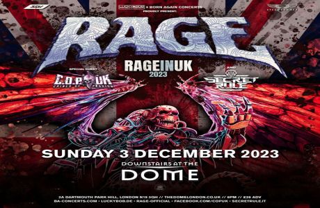 RAGE at Downstairs at The Dome - London, London, England, United Kingdom
