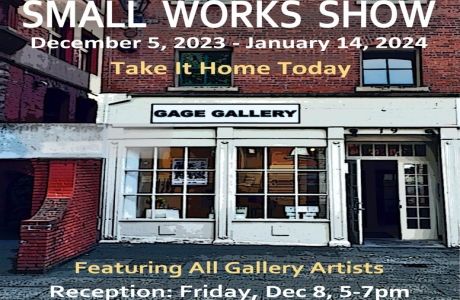 Gage Gallery Small Works Show, Victoria, British Columbia, Canada