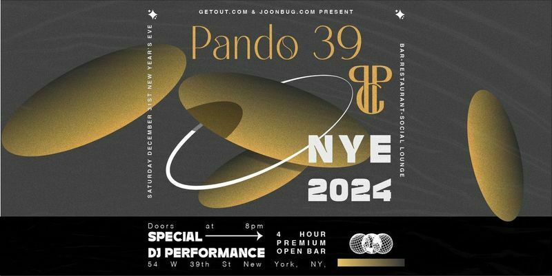 Pando 39 New Years Eve Party 2024, New York, United States