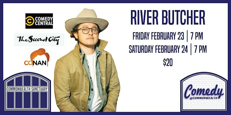 Comedy @ Commonwealth Presents: RIVER BUTCHER, Dayton, Kentucky, United States