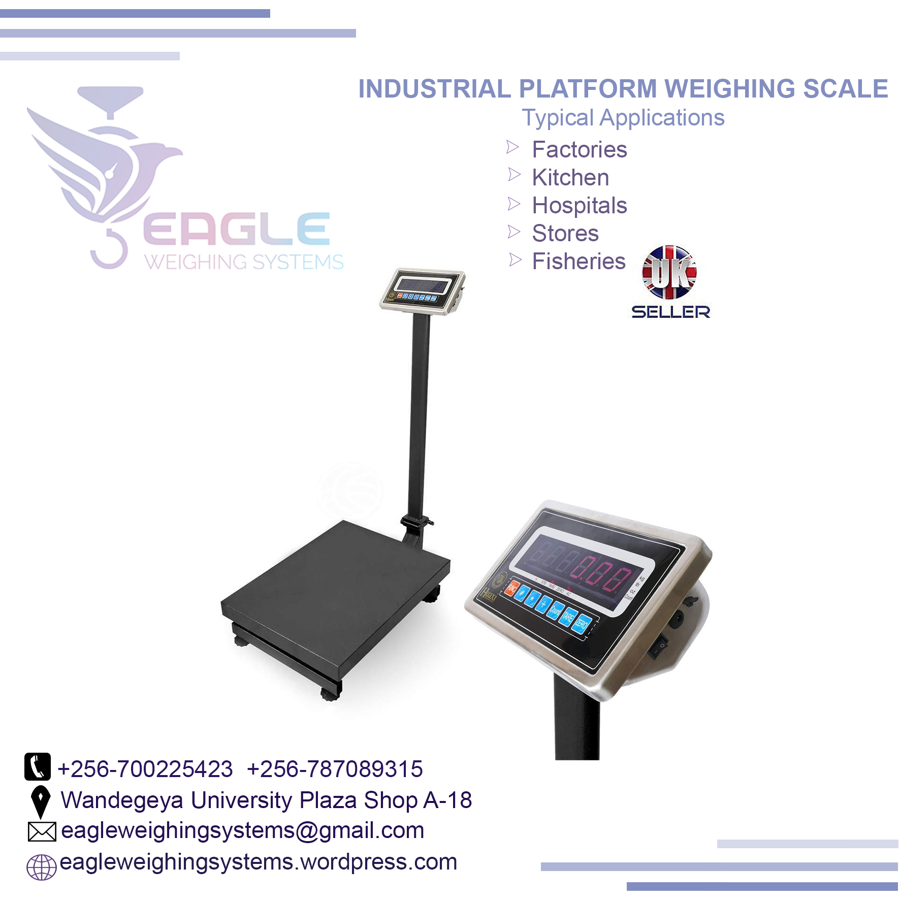 Wholesale Business Platform Weighing Scales, Kampala Central Division, Central, Uganda