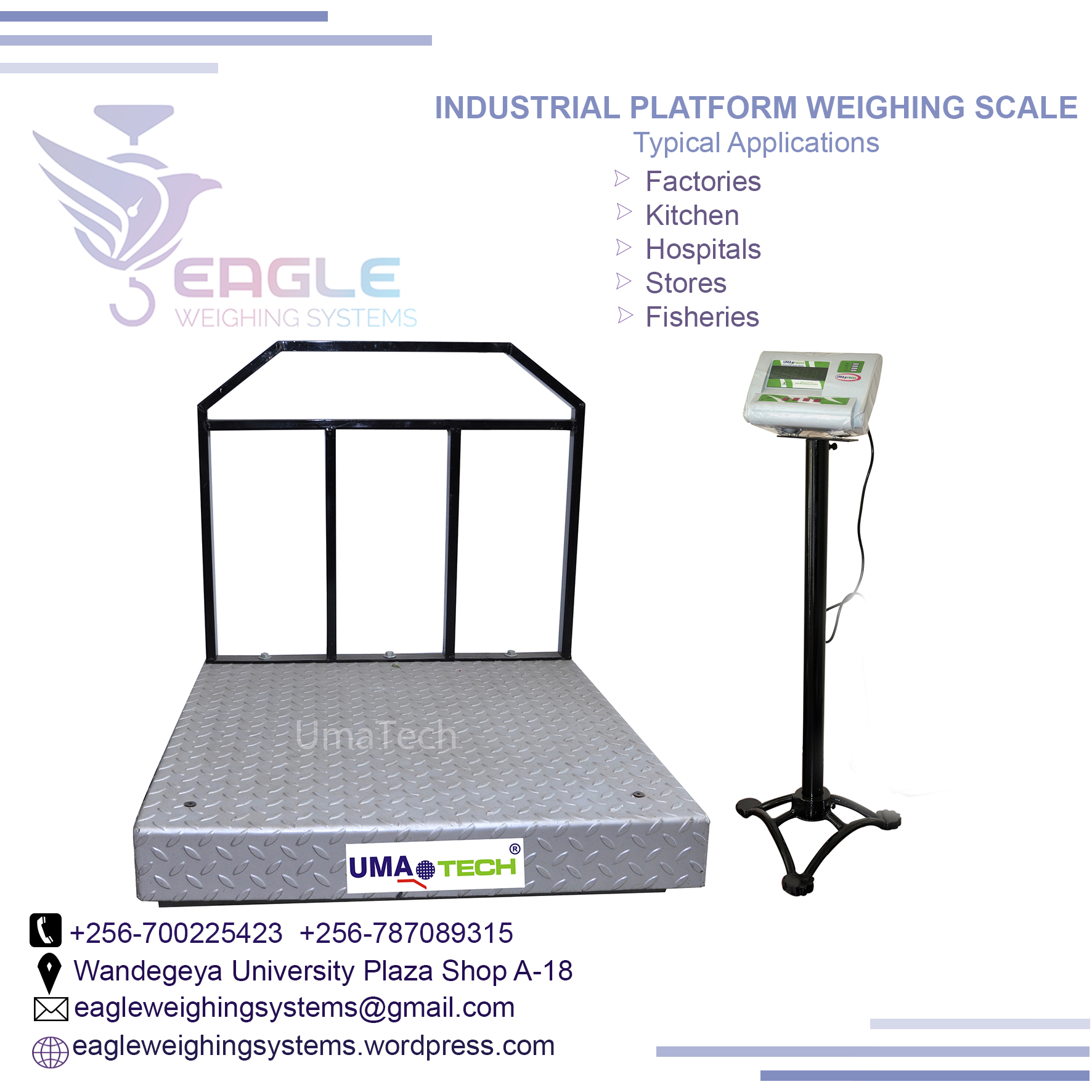 New model electronic digital platform scales, Kampala Central Division, Central, Uganda
