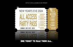 All Access New Years Eve Party Pass