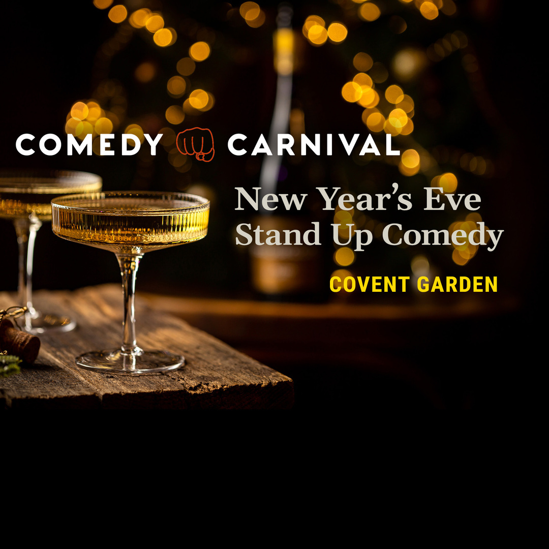 New Year's Eve Comedy in Covent Garden, London, England, United Kingdom