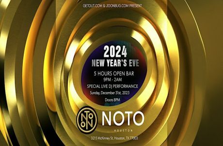 NOTO Nightclub New Years Eve Party 2024, Houston, Texas, United States