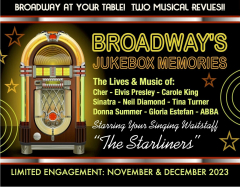 Broadway's Jukebox Memories-Pre New Years Celebration