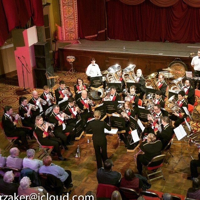 Concert of Brass and Carols by Eccles Borough Band, Altrincham, England, United Kingdom