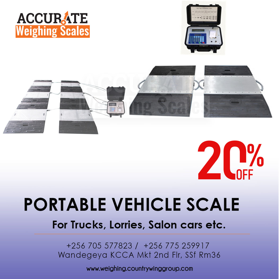 Accurate Truck Axle Scales In Uganda, Online Event
