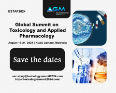 Global Summit on Toxicology and Applied Pharmacology GSTAP2024