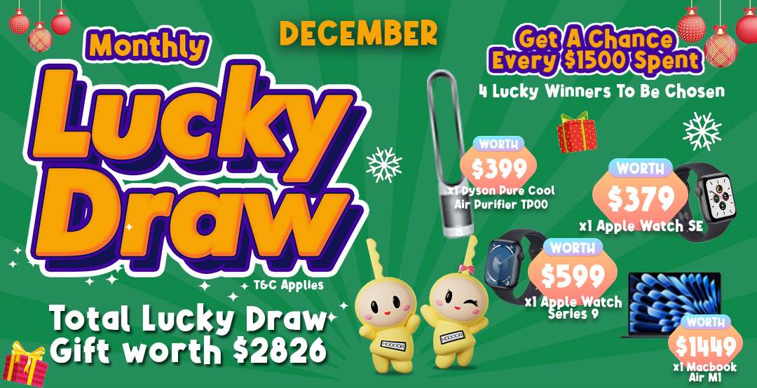 Your Chance to Win: Monthly Lucky Draw in Singapore, Singapore, Central, Singapore