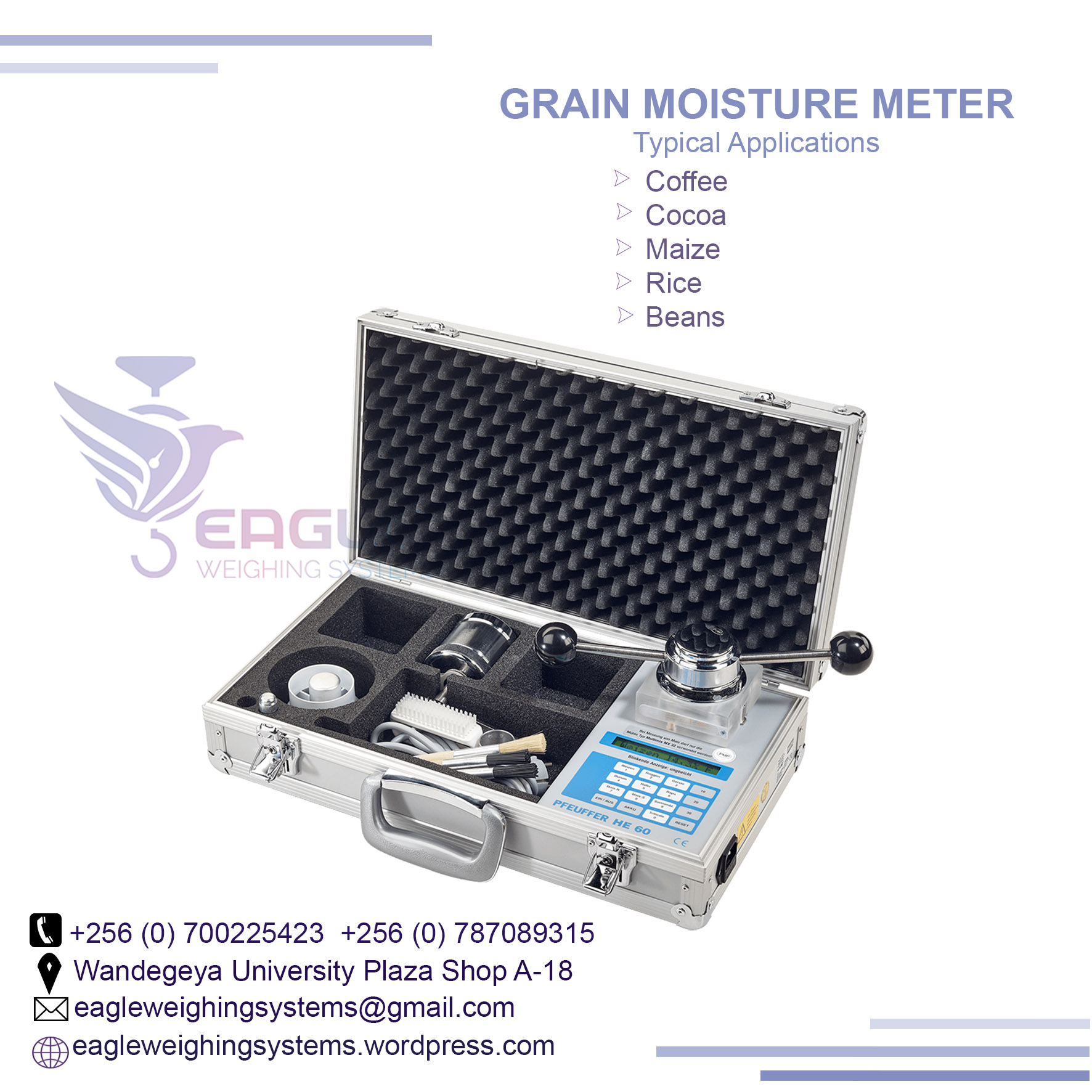 Grain tester moisture meter for maize in Uganda, Kampala Central Division, Central, Uganda