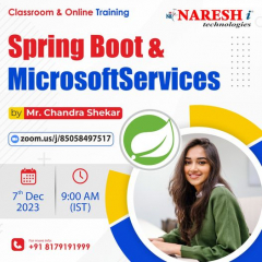 Spring Boot Online Training - Naresh IT | Hyderabad