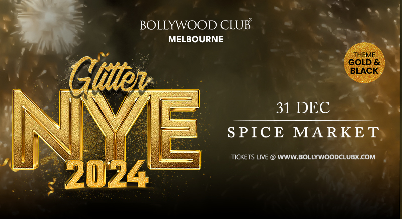 Bollywood Club presents GLITTER NYE 2024 at Spice Market, Melbourne, Victoria, Australia
