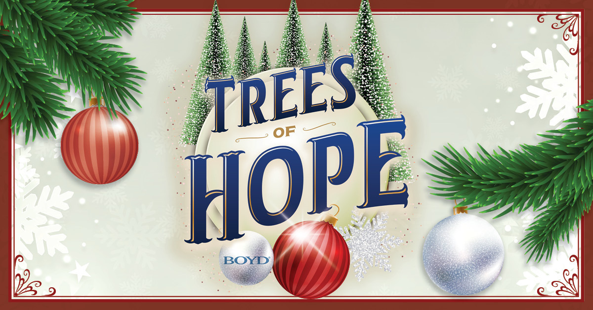 Trees of Hope at Valley Forge Casino Resort, King of Prussia, Pennsylvania, United States