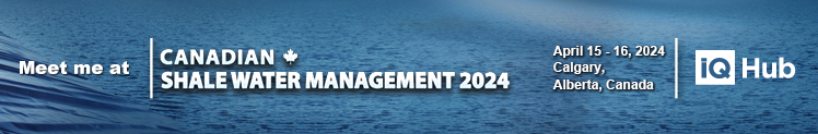 Shale Water Management 2024, Calgary, Alberta, Canada