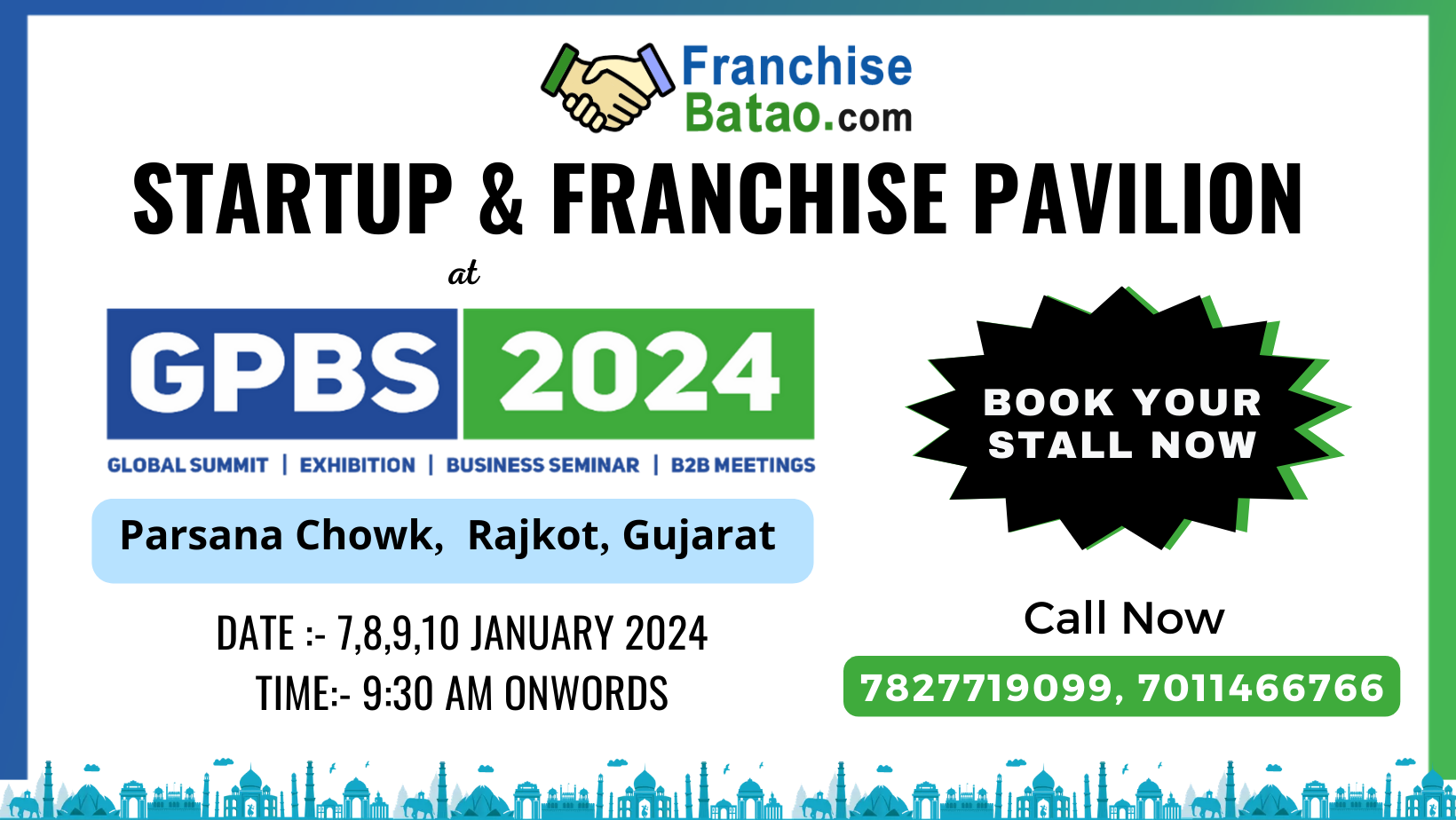 Startup & Franchise Expo 2024 in Rajkot, Rajkot, Gujarat, India