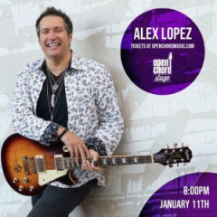 Alex Lopez Billboard Blues Rock at Open Chord, January 2024