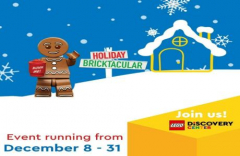 Holiday Bricktacular at LEGO Discovery Center