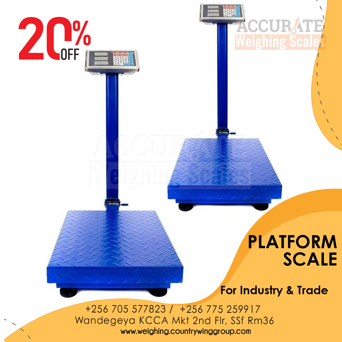 Trusted supplier of platform scales in Kampala, Kampala, Central, Uganda