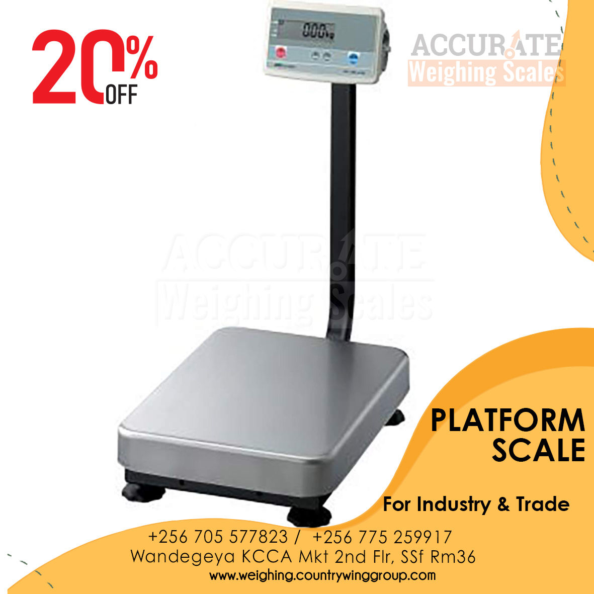 Platform scales warehouse scales for industrial weighing in Kampala Uganda, Kampala, Central, Uganda