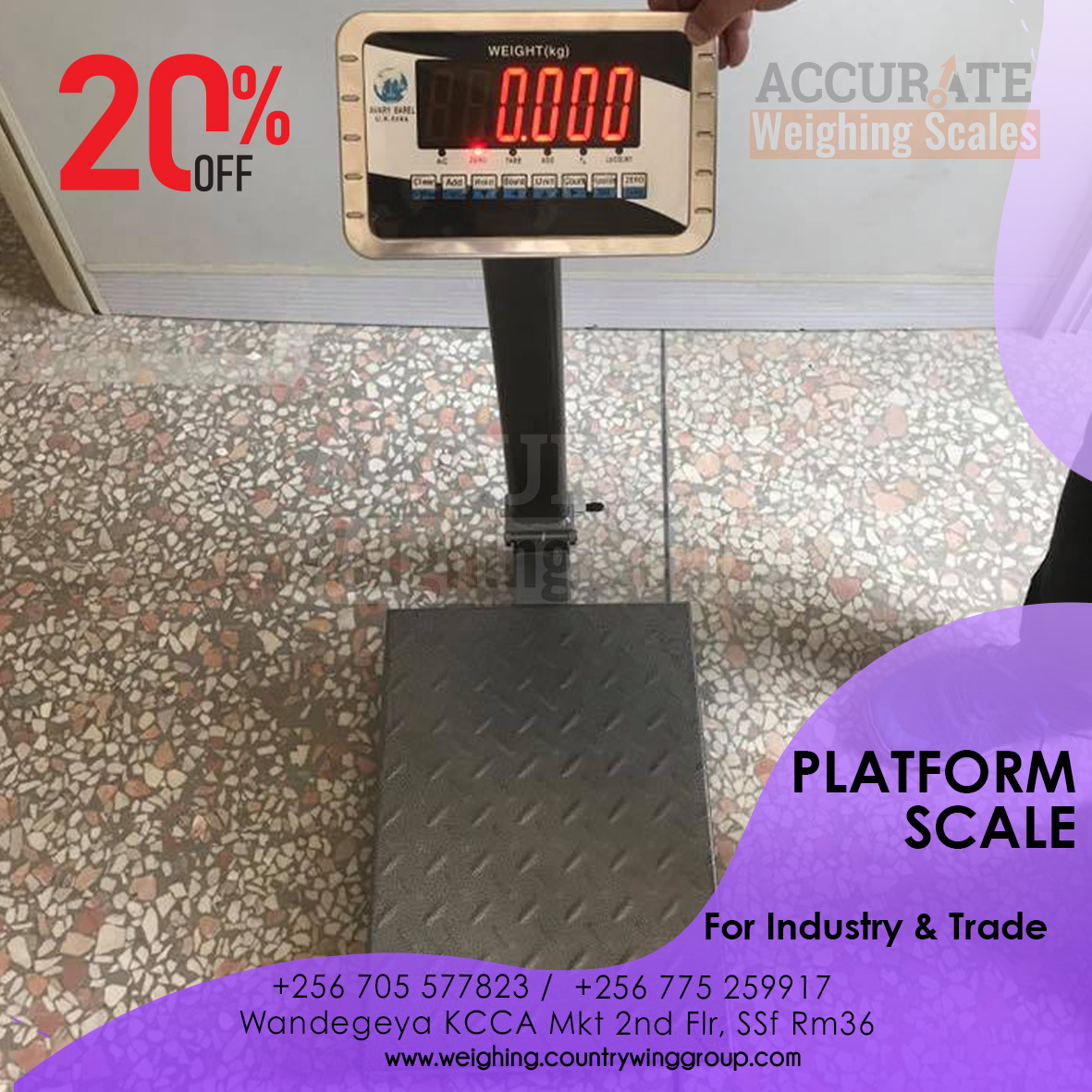 TCS price computing platform scales supplier in Kampala Uganda, Kampala, Central, Uganda