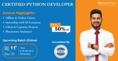 Certified Python Developer Training In Chennai