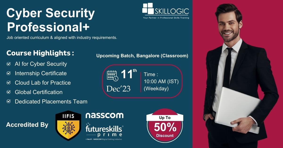 Certified Cyber Security Professional Course in Ahmedabad, Online Event