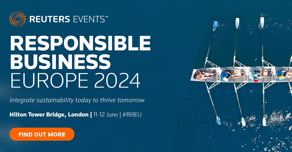 Reuters Events: Responsible Business Europe 2024, London, England, United Kingdom