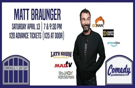 Comedy @ Commonwealth Presents: MATT BRAUNGER, Dayton, Kentucky, United States