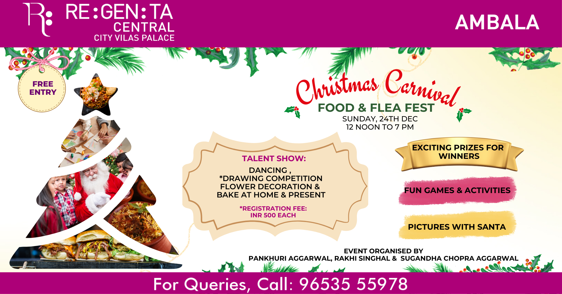 Christmas Carnival: Food & Flea Fest, Ambala, Haryana, India