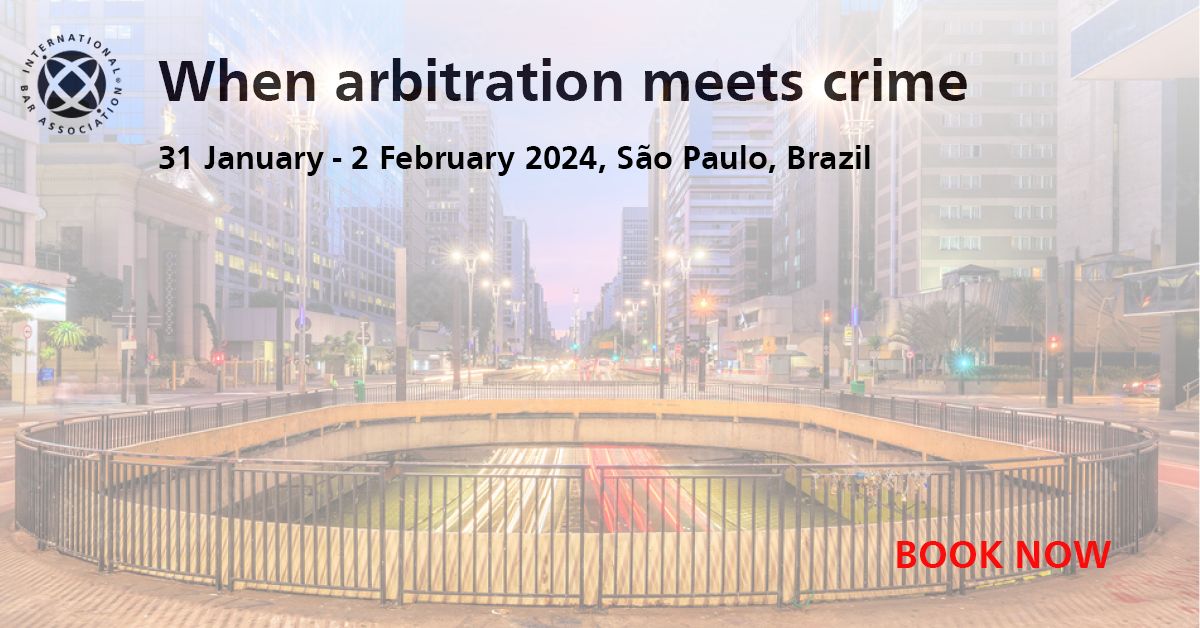 When arbitration meets crime, Jardim Paulista, Sao Paulo, Brazil