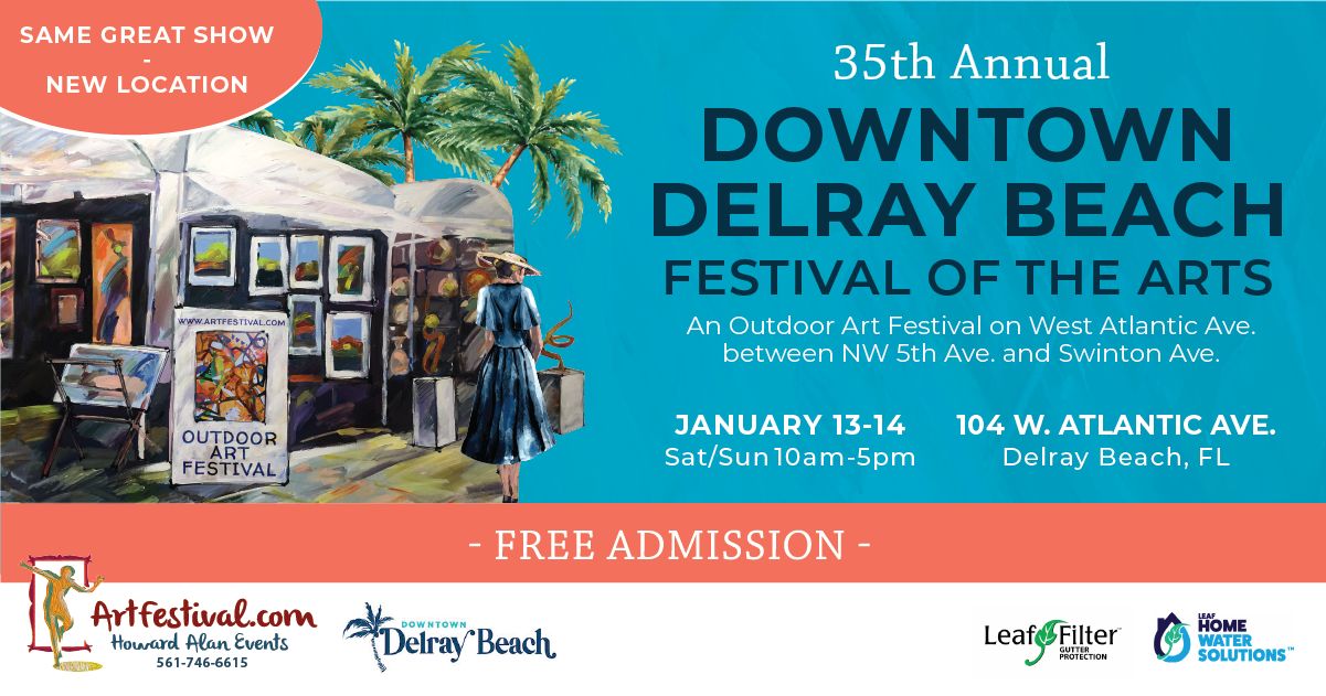 35th Annual Downtown Delray Beach Festival of the Arts, Delray Beach, Florida, United States