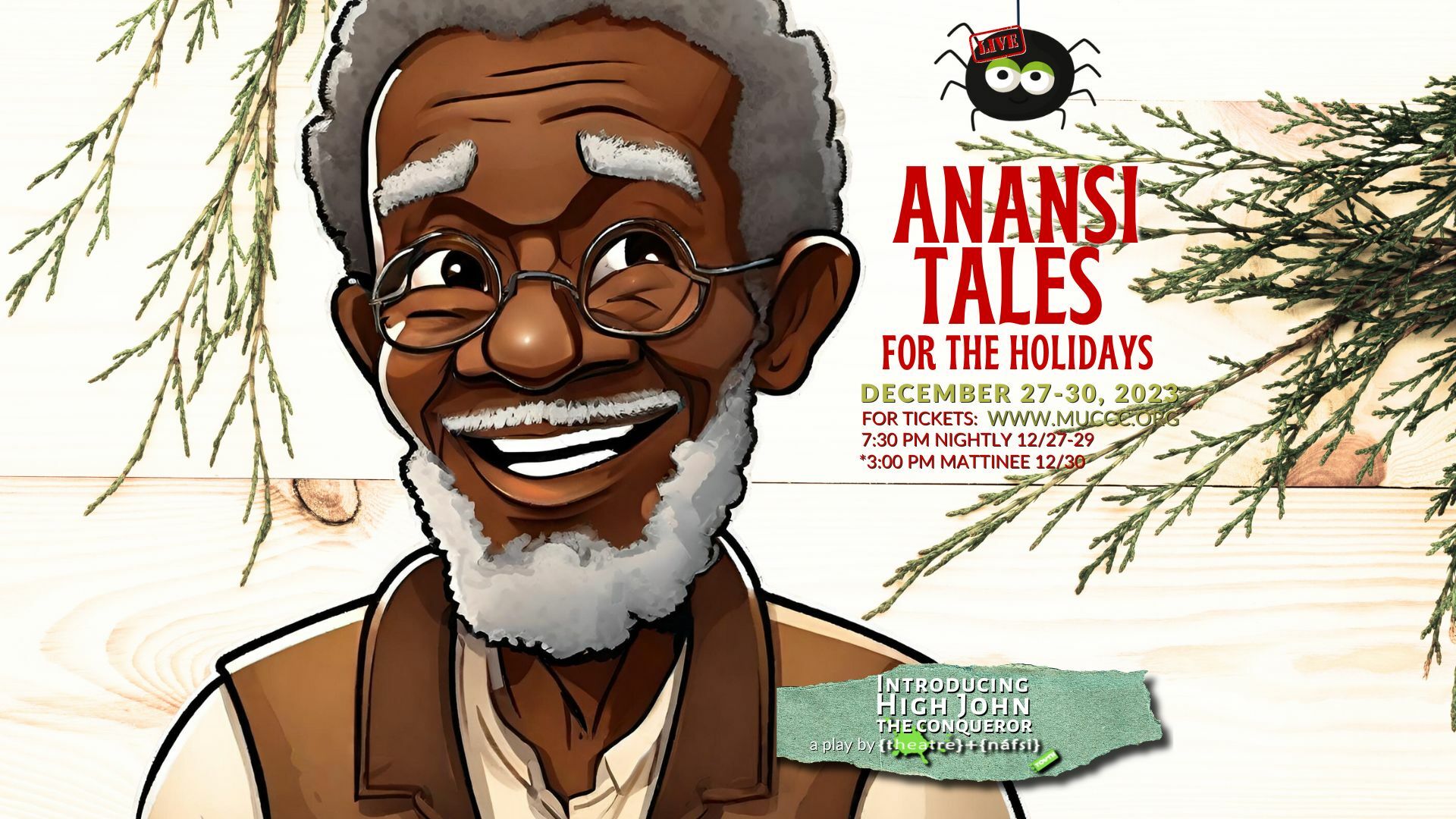 Anansi Tales for the Holidays 2023, Rochester, New York, United States
