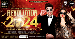 REVOLUTION 2024 #1 NEW YEAR PARTY