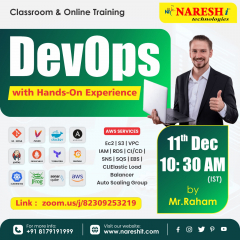 DevOps Online training by Mr. Raham in NareshIT