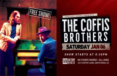 The Coffis Brothers at Victory House, Santa Rosa, California, United States