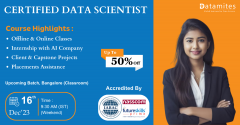 Certified Data Scientist Course in Bangalore