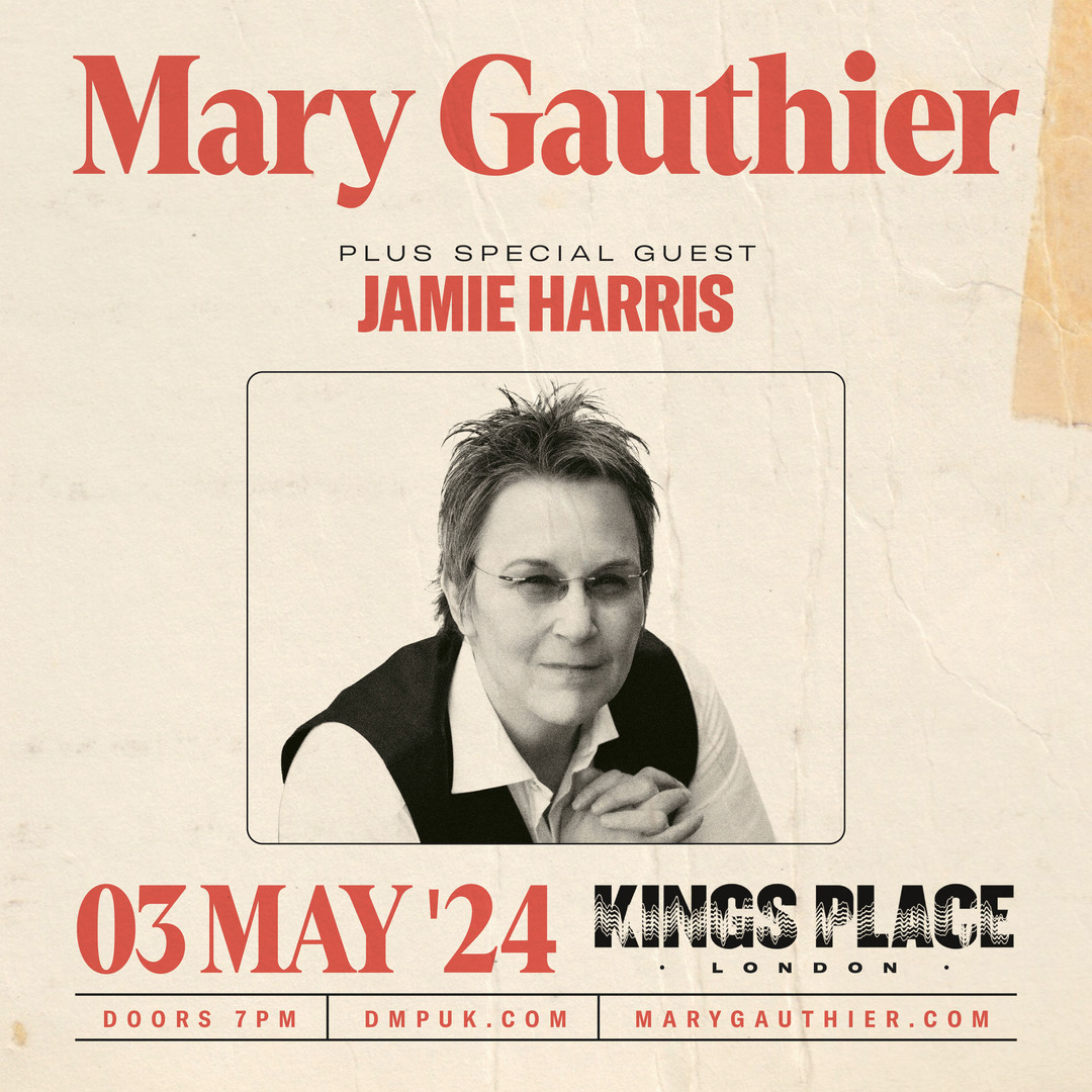 Mary Gauthier at Kings Place - London, London, England, United Kingdom