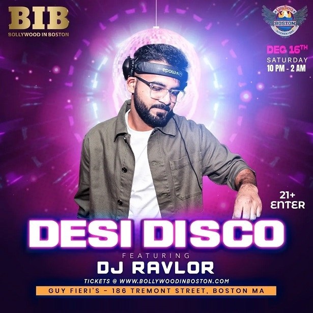 BIB SATURDAYS - DESI DISCO - DJ RAVLOR 2924, Boston, Maryland, United States
