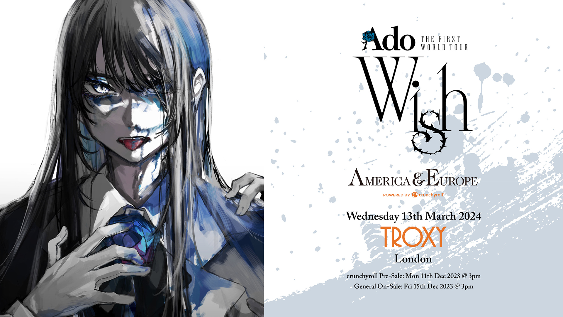 ADO - WISH - Powered by Crunchyroll, London, England, United Kingdom