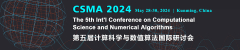 The 5th Int'l Conference on Computational Science and Numerical Algorithms (CSMA 2024)